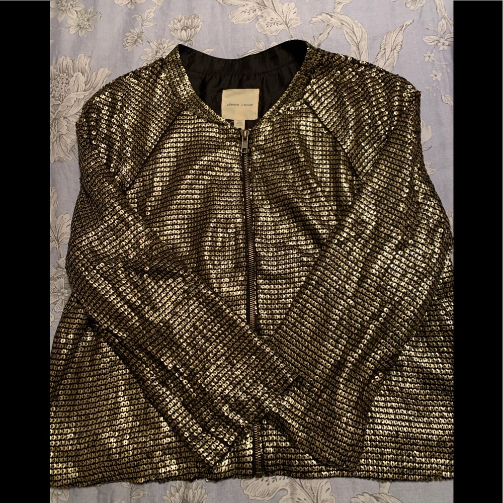 Silence And Noise Sequin Jacket - image 1